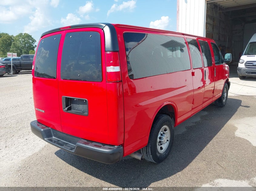 Vin: 1gazgnfg5k1332140, lot: 46465814, chevrolet express 3500 ls 20194