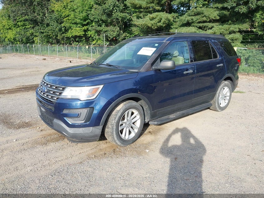 2017 Ford Explorer, Normal Wear & Tear, IAAI, VIN 1FM5K8BH1HGC35622 — photo 2