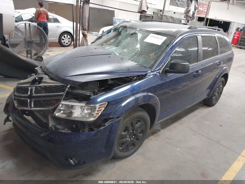 2018 Dodge Journey, Удар спереди, IAAI, VIN 3C4PDCAB0JT535046 — фото 2