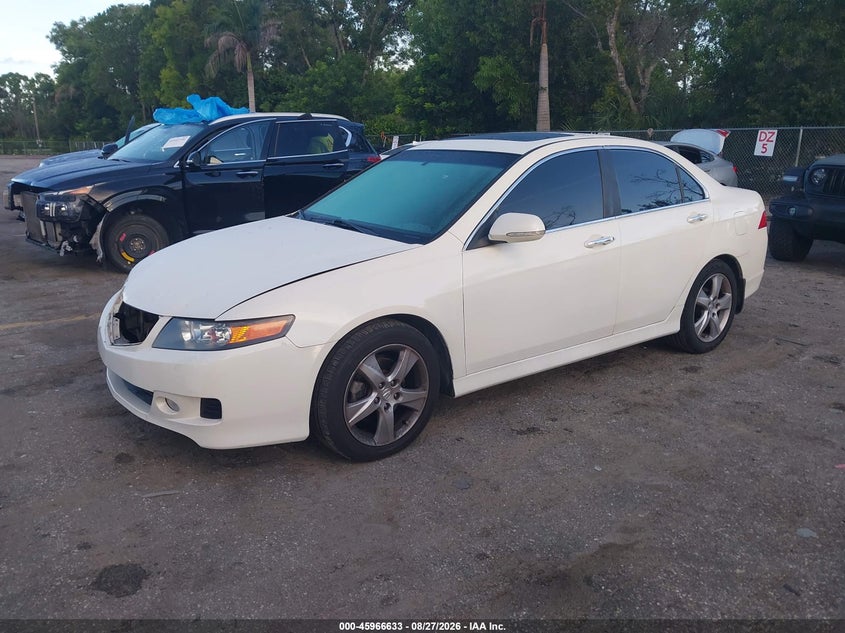 2006 Acura TSX, Front End, IAAI, VIN JH4CL96816C011875 — photo 2
