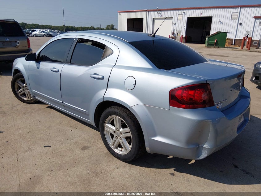 2013 Dodge Avenger, Normal Wear & Tear, IAAI, VIN 1C3CDZCB1DN590595 — photo 2