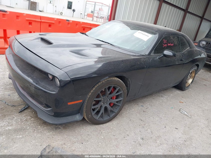 Vin: 2c3cdzc90fh833919, lot: 46465885, dodge challenger srt hellcat 20152
