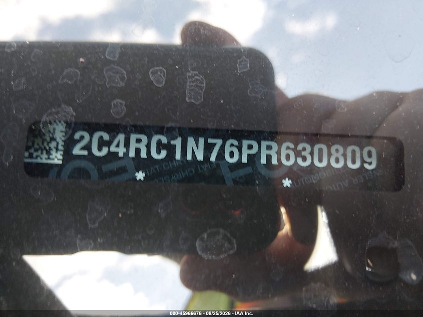 2023 CHRYSLER PACIFICA VAN 3.6L V-6 DOHC, VVT, REGULAR , ENGINE