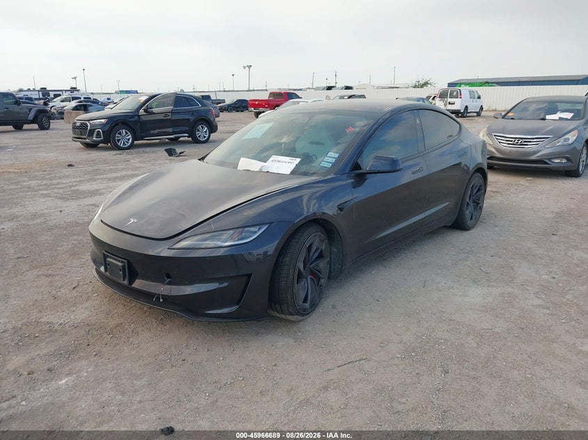Vin: 5yj3e1et1rf834266, lot: 46465908, tesla model 3 performance all-wheel drive 20242
