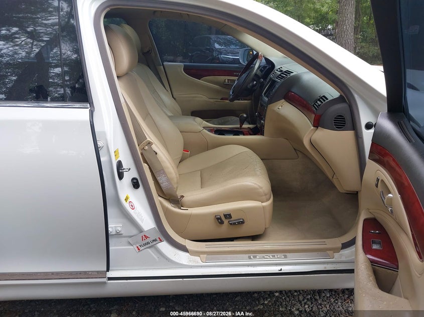 LEXUS LS 460 2007 VIN JTHGL46F975015245
