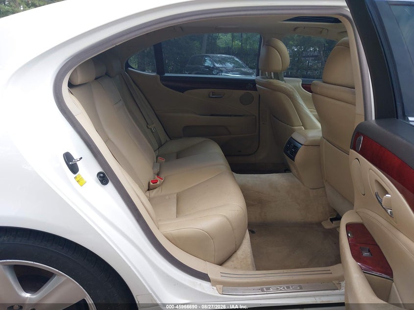 LEXUS LS 460 2007 VIN JTHGL46F975015245