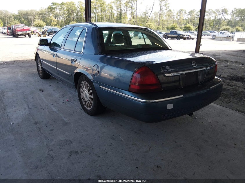 MERCURY GRAND MARQUIS 2008 VIN 2MEFM75V78X648023