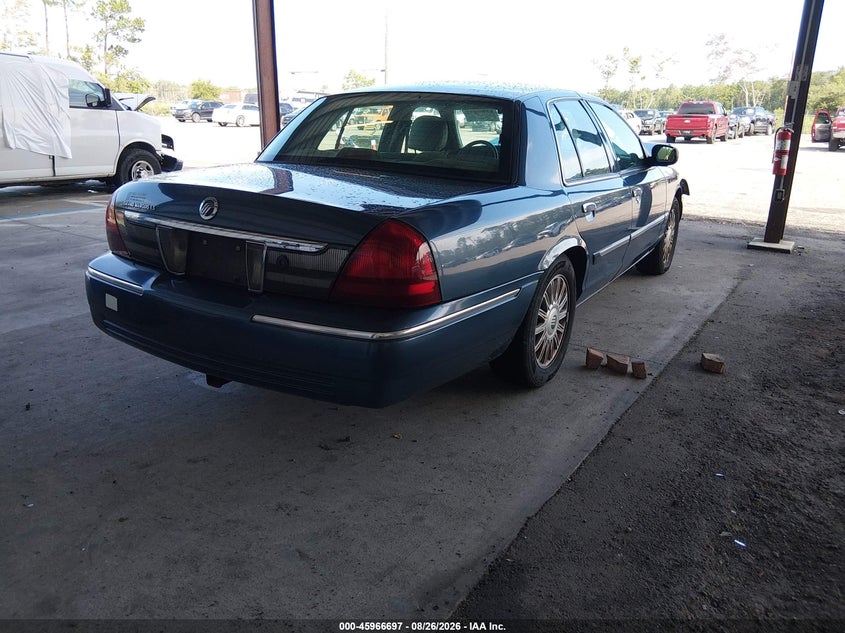 MERCURY GRAND MARQUIS 2008 VIN 2MEFM75V78X648023
