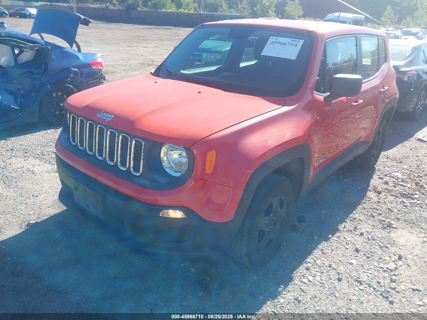 2016 JEEP RENEGADE SPORT - zdjęcie 2