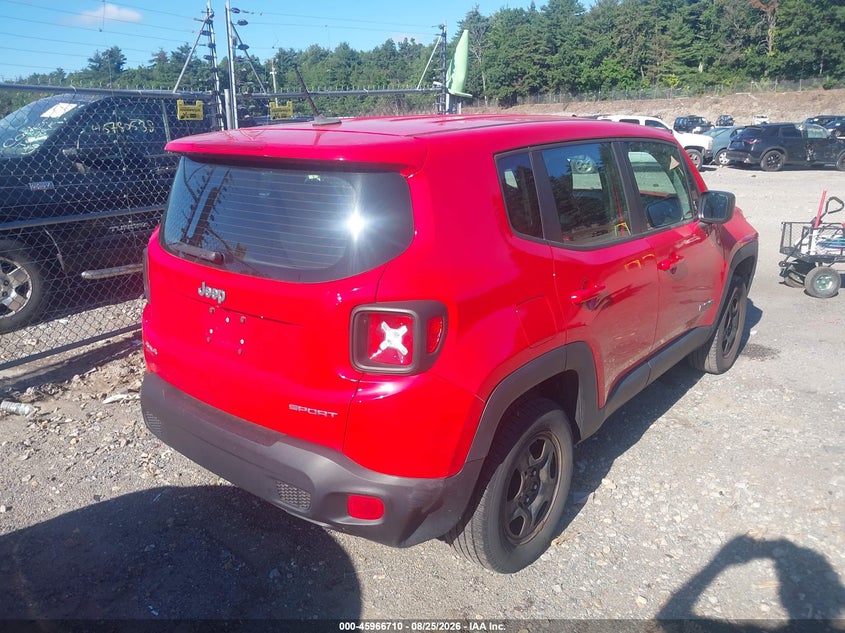 2016 JEEP RENEGADE SPORT - zdjęcie 4