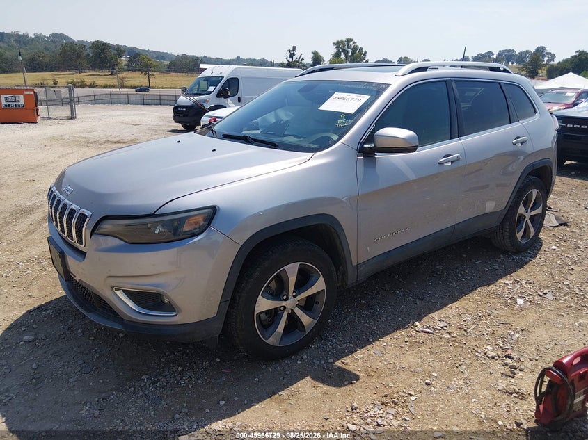 2019 Jeep Cherokee, Right Side, IAAI, VIN 1C4PJMDX0KD407547 — photo 2
