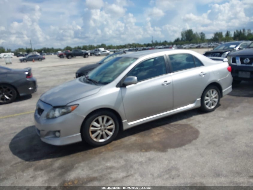 2010 Toyota Corolla, Normal Wear & Tear, IAAI, VIN 2T1BU4EE9AC452125 — photo 2