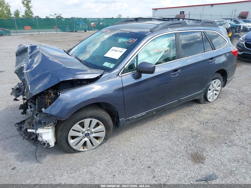 2017 SUBARU OUTBACK auction photo 2