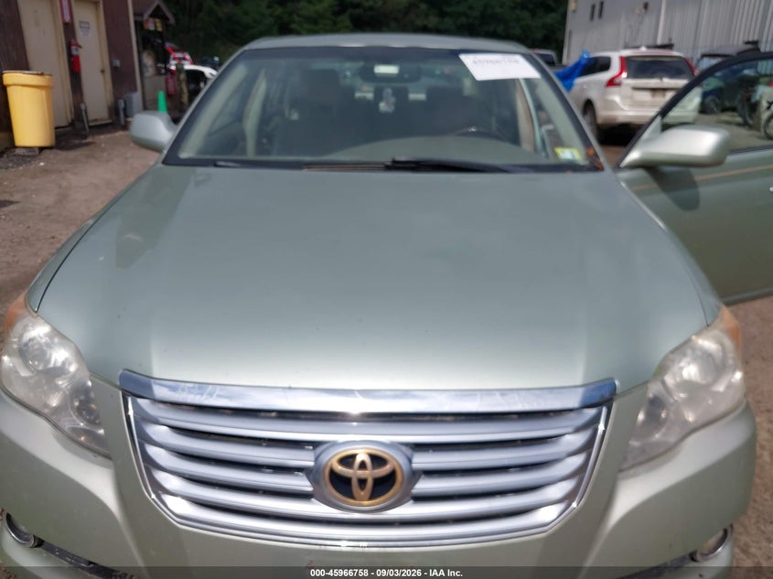 TOYOTA AVALON 2008 VIN 4T1BK36B48U255456
