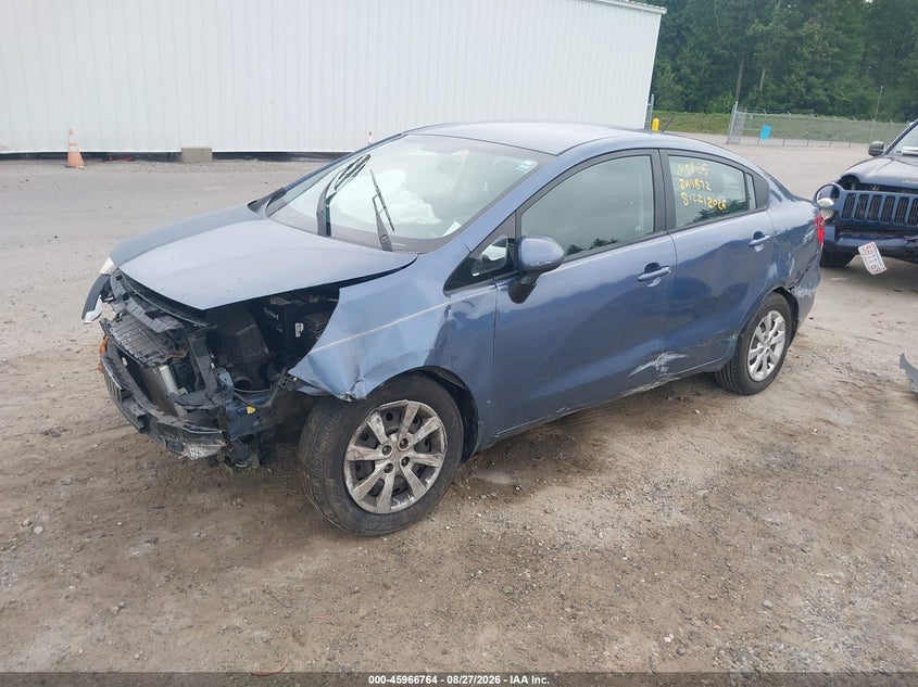 2016 Kia Rio, Ходовая, IAAI, VIN KNADM4A3XG6651307 — фото 2