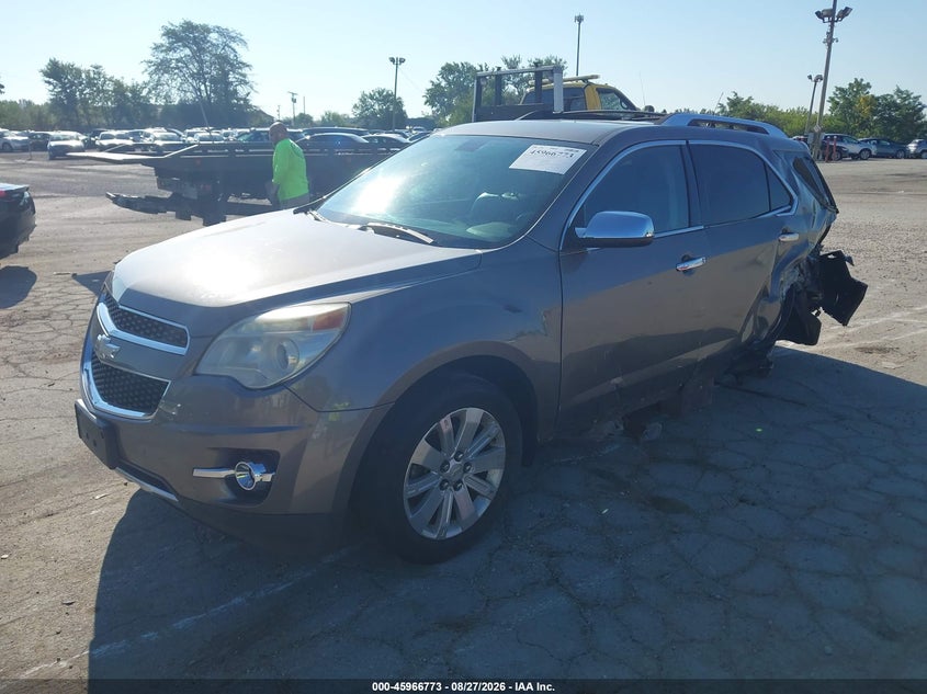 2011 Chevrolet Equinox, Левый зад, IAAI, VIN 2CNFLGEC2B6349907 — фото 2