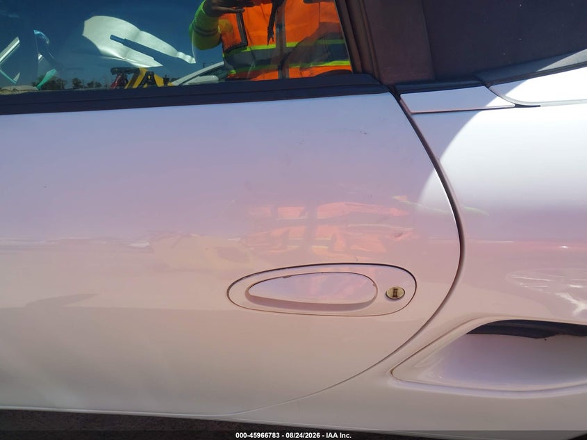 PORSCHE BOXSTER 1999 VIN WP0CA2987XU624251