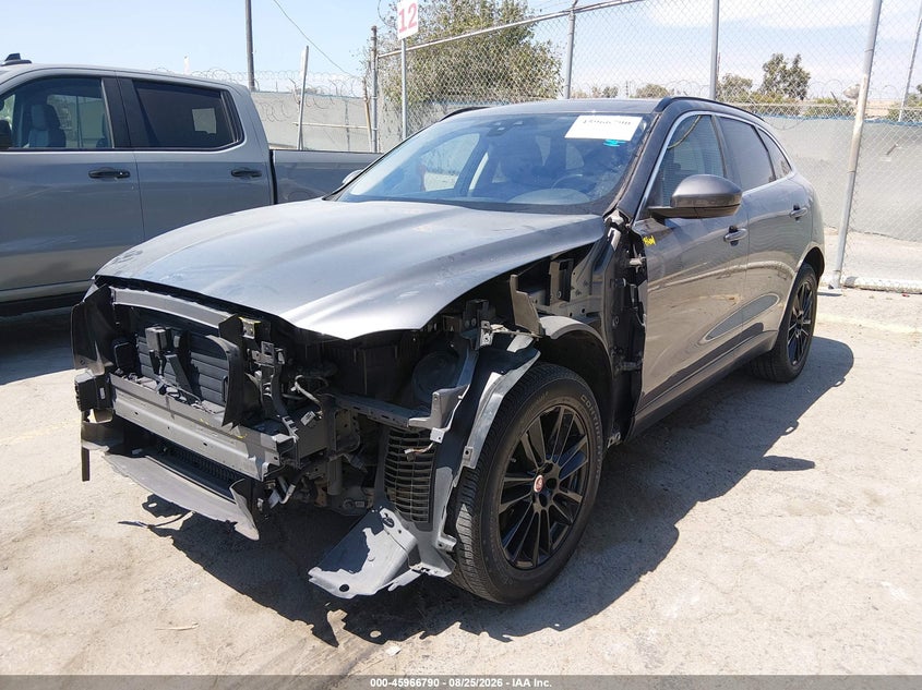 2019 Jaguar F-Pace, Left Front, IAAI, VIN SADCK2FX1KA366963 — photo 2