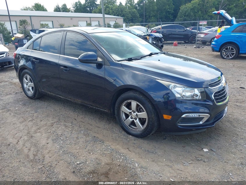 2015 Chevrolet Cruze 1Lt Auto, Левый бок, IAAI, VIN 1G1PC5SB3F7273346