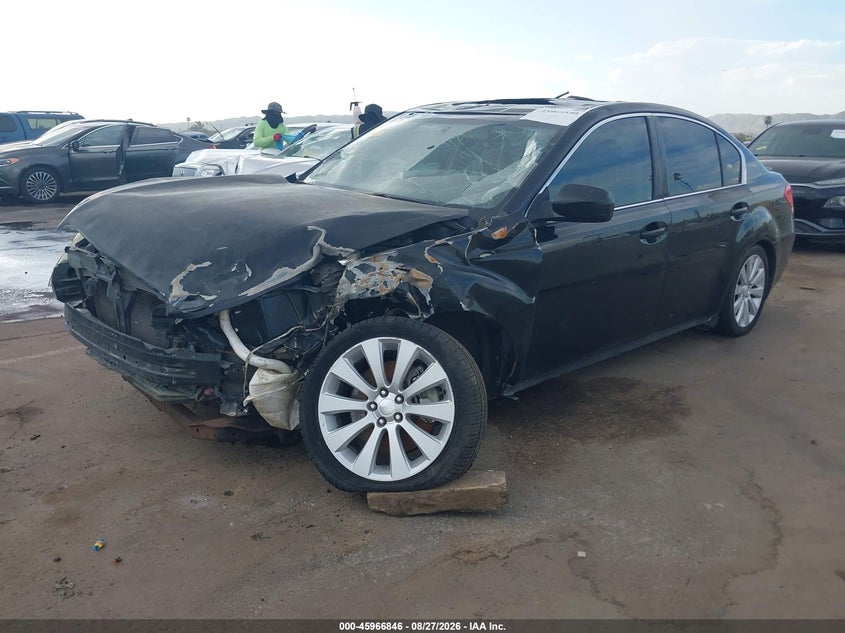 2010 Subaru Legacy, Left Front, IAAI, VIN 4S3BMEK67A2225789 — photo 2