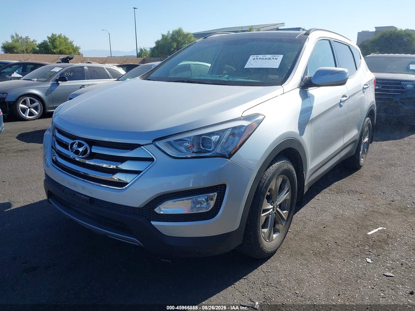 2014 Hyundai Santa Fe Sport 2.4L, Right Rear, IAAI, VIN 5XYZU3LBXEG162732 — photo 2