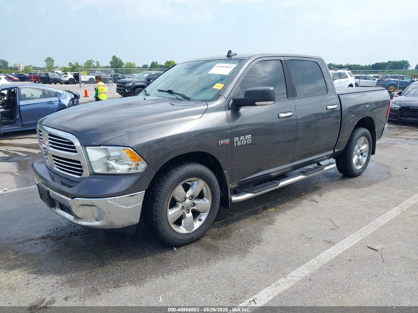 Vin: 3c6rr7lt2gg220569, lot: 46466083, ram 1500 big horn 20162