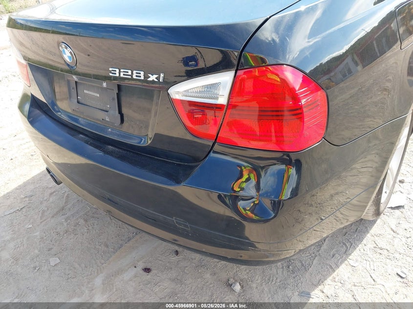 BMW 328XI 2008 VIN WBAVC93568K035969