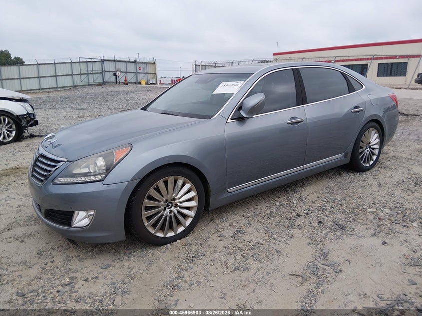 Vin: kmhgh4jh6eu080080, lot: 46466122, hyundai equus signature 20142