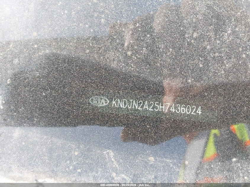 KIA SOUL 2017 VIN KNDJN2A25H7436024