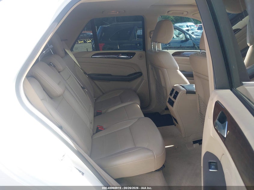 2012 MERCEDES-BENZ ML 350 auction photo 8