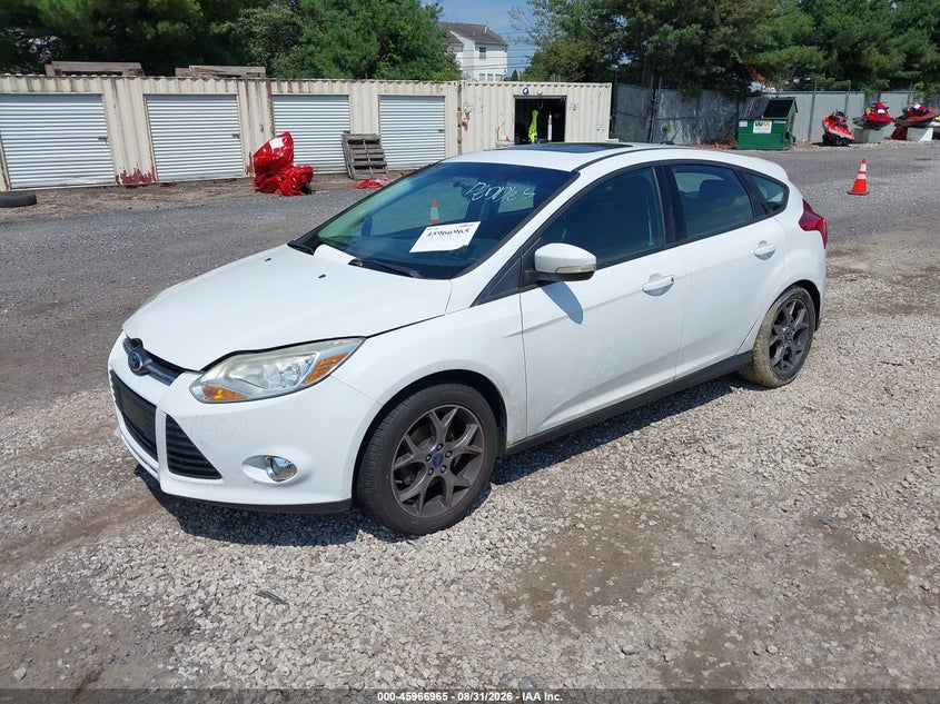 2014 FORD FOCUS HATCHBACK 2.0L I-4 DI, DOHC, VVT, REGULAR , 159HP
