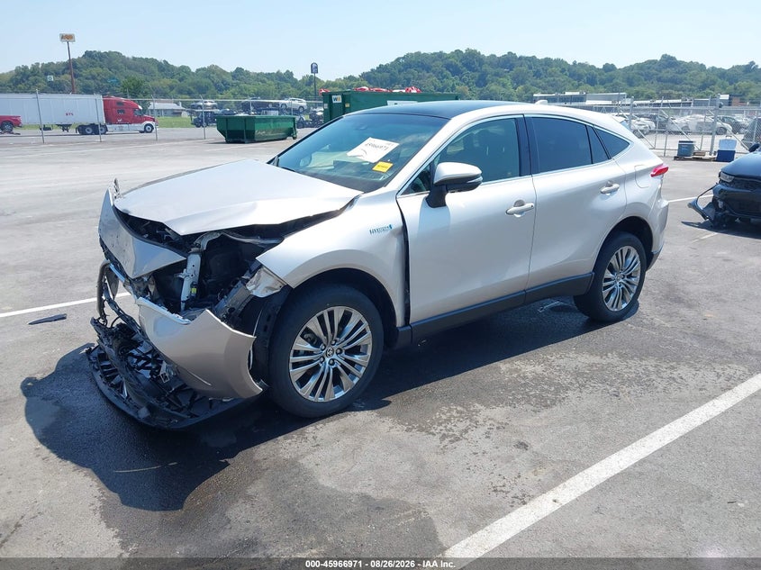 2021 Toyota Venza, Front End, IAAI, VIN JTEAAAAH5MJ048133 — photo 2