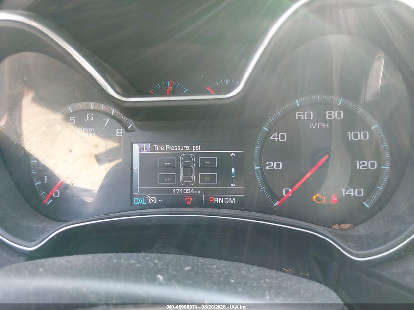 CHEVROLET IMPALA 2016 VIN 2G1115S33G9171324
