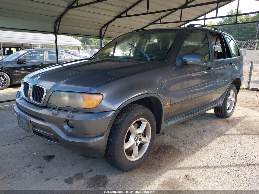 BMW X5 2003 VIN 5UXFA53513LV99939