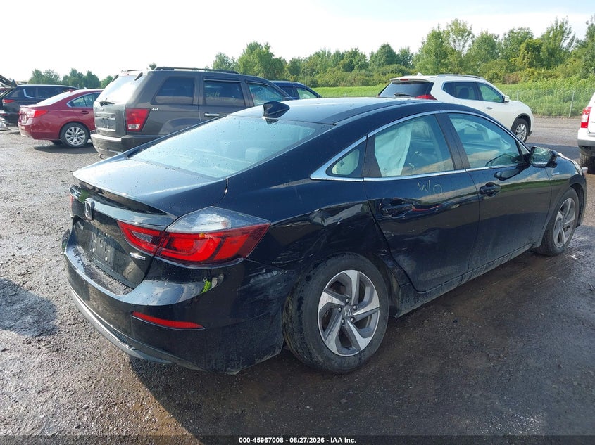 HONDA INSIGHT 2019 VIN 19XZE4F53KE016609