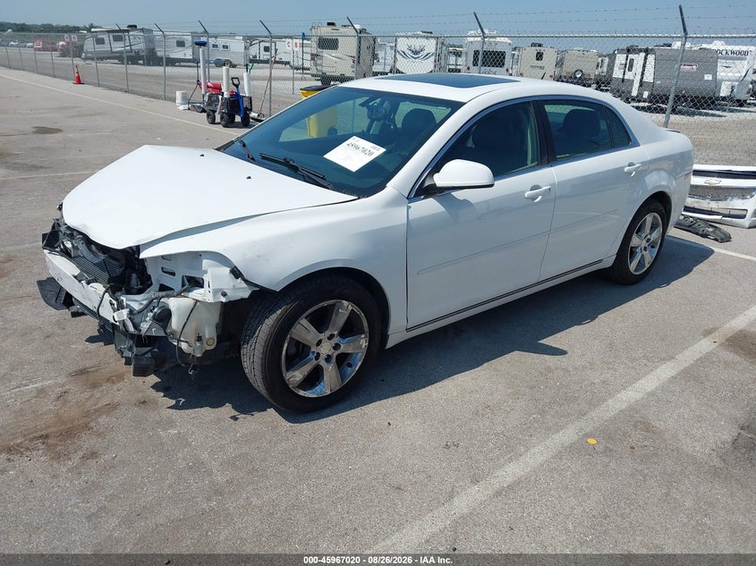 Vin: 1g1zd5e70bf399659, lot: 46466239, chevrolet malibu 2lt 20112