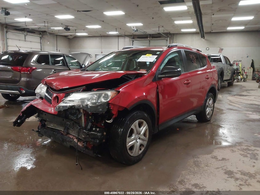 2015 Toyota RAV 4, Удар спереди, IAAI, VIN 2T3BFREV3FW274555 — фото 2