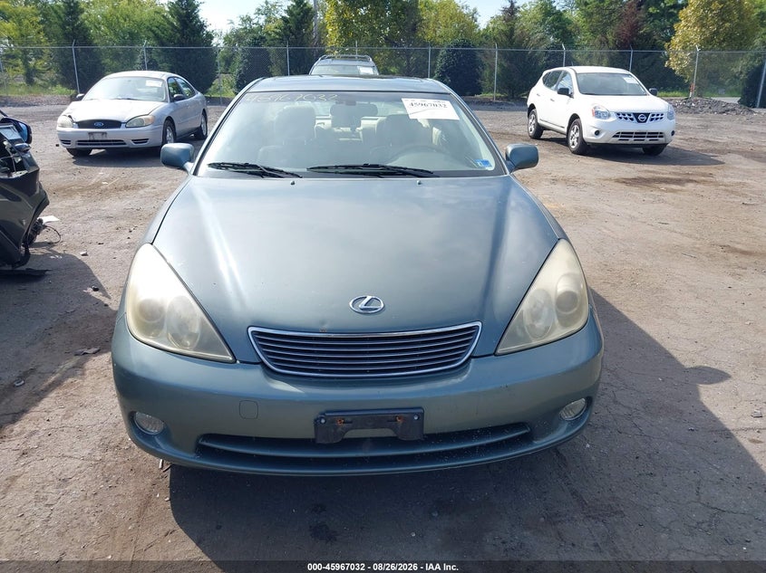 LEXUS ES 330 2005 VIN JTHBA30G955093338