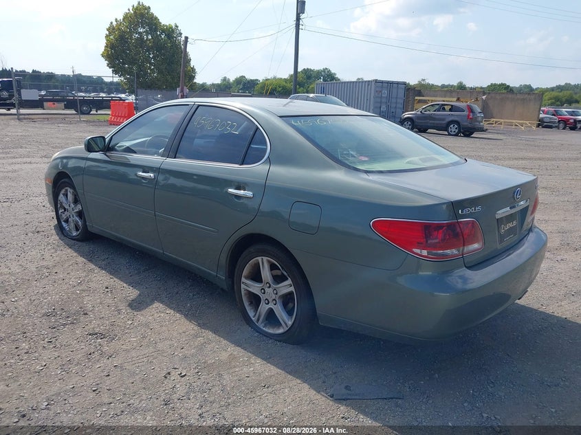 LEXUS ES 330 2005 VIN JTHBA30G955093338