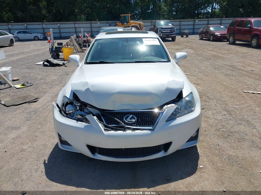 LEXUS IS 250 2011 VIN JTHBF5C21B5153525