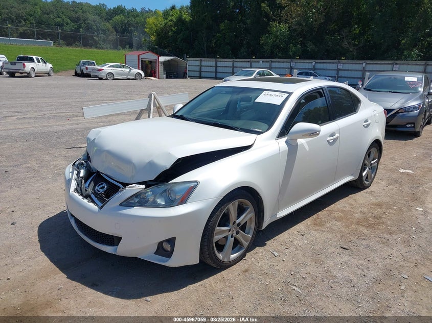 LEXUS IS 250 2011 VIN JTHBF5C21B5153525