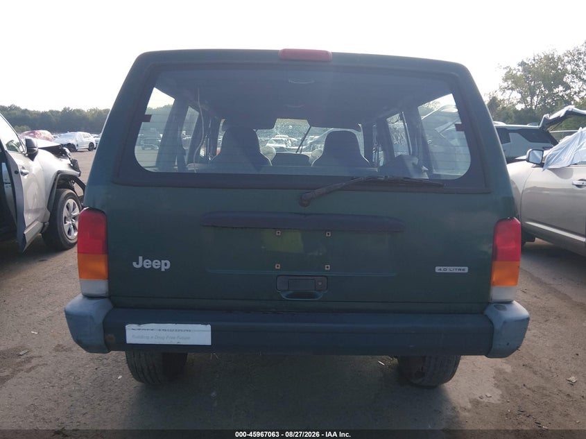 JEEP CHEROKEE 2000 VIN 1J4FF28S3YL208355