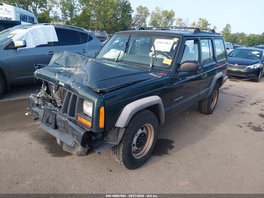 2000 Jeep Cherokee, Front End, IAAI, VIN 1J4FF28S3YL208355 — photo 2