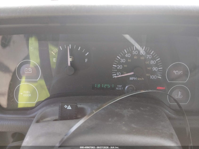 JEEP CHEROKEE 2000 VIN 1J4FF28S3YL208355