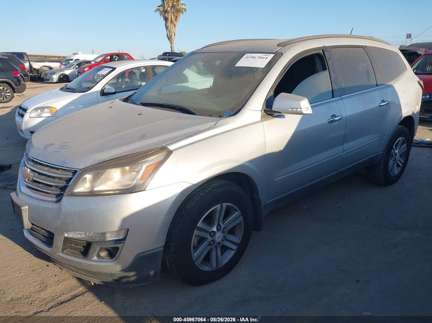 2016 CHEVROLET TRAVERSE SPORT UTILITY VEHICLE 3.6L V-6 DI, DOHC, VVT, REGULAR , 281HP