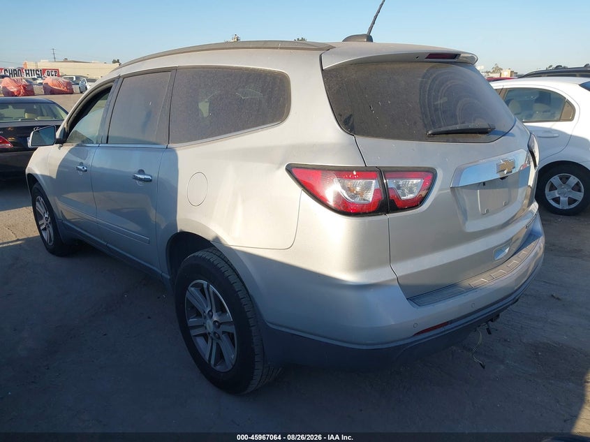 2016 CHEVROLET TRAVERSE SPORT UTILITY VEHICLE 3.6L V-6 DI, DOHC, VVT, REGULAR , 281HP