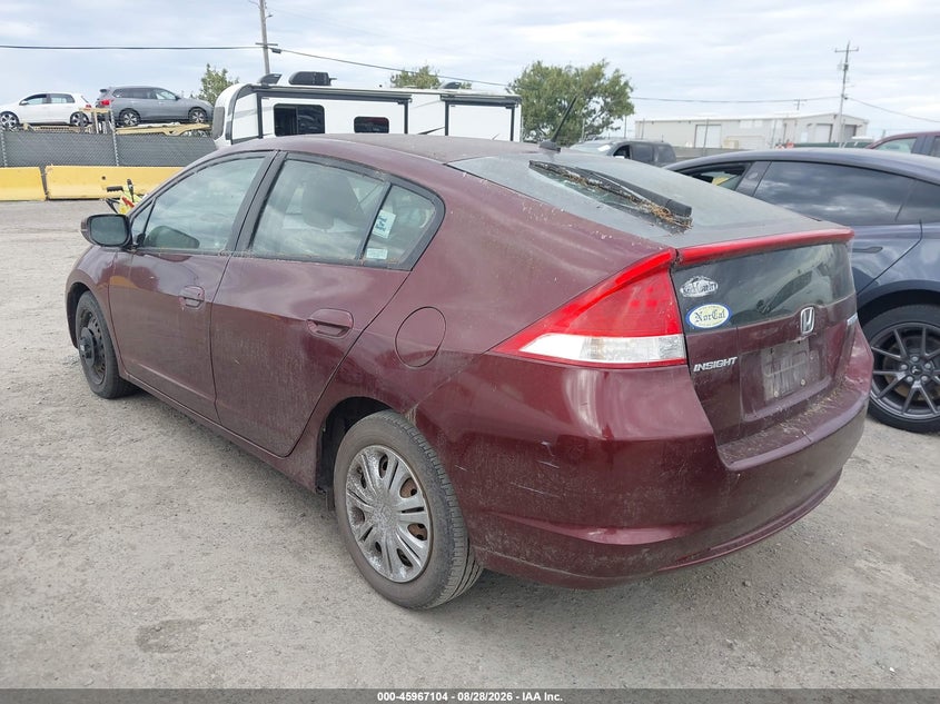 2011 HONDA INSIGHT HATCHBACK 1.3L I-4 VVT, 88HP