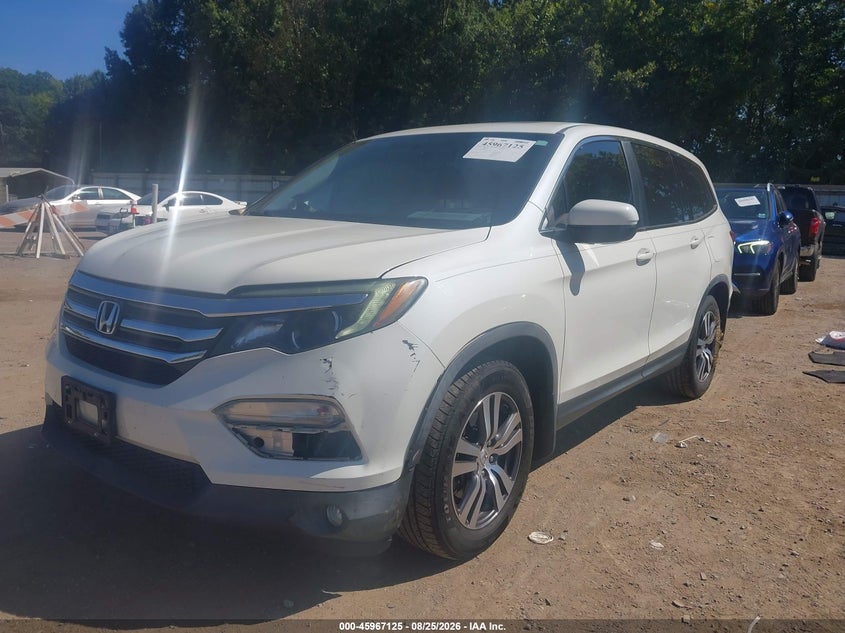 2018 Honda Pilot, Правый бок, IAAI, VIN 5FNYF5H54JB023833 — фото 2
