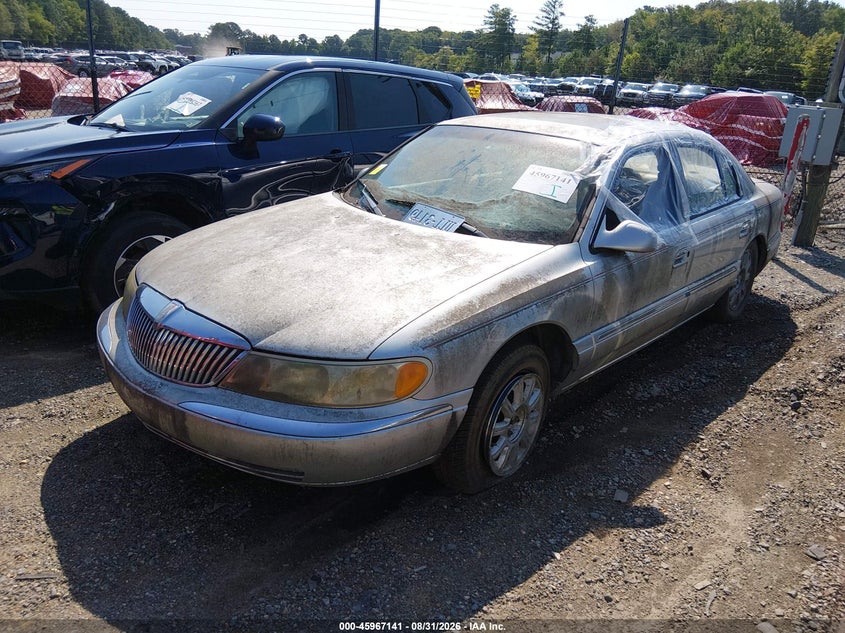 2001 Lincoln Continental, Обычный износ, IAAI, VIN 1LNHM97V61Y670602 — фото 2