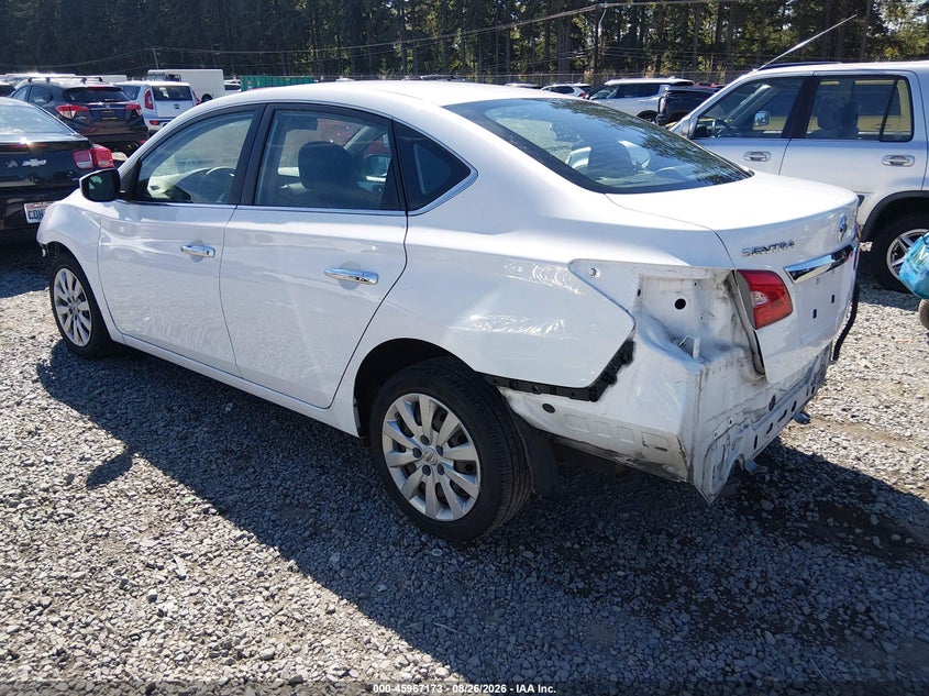 Vin: 3n1ab7ap1ky374986, lot: 46466392, nissan sentra s 20193